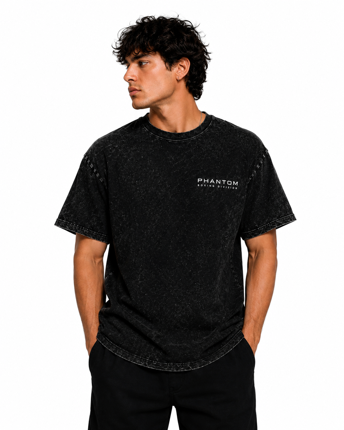 PHANTOM X CANELO Tee Premium Streetwear Fashion Top back view