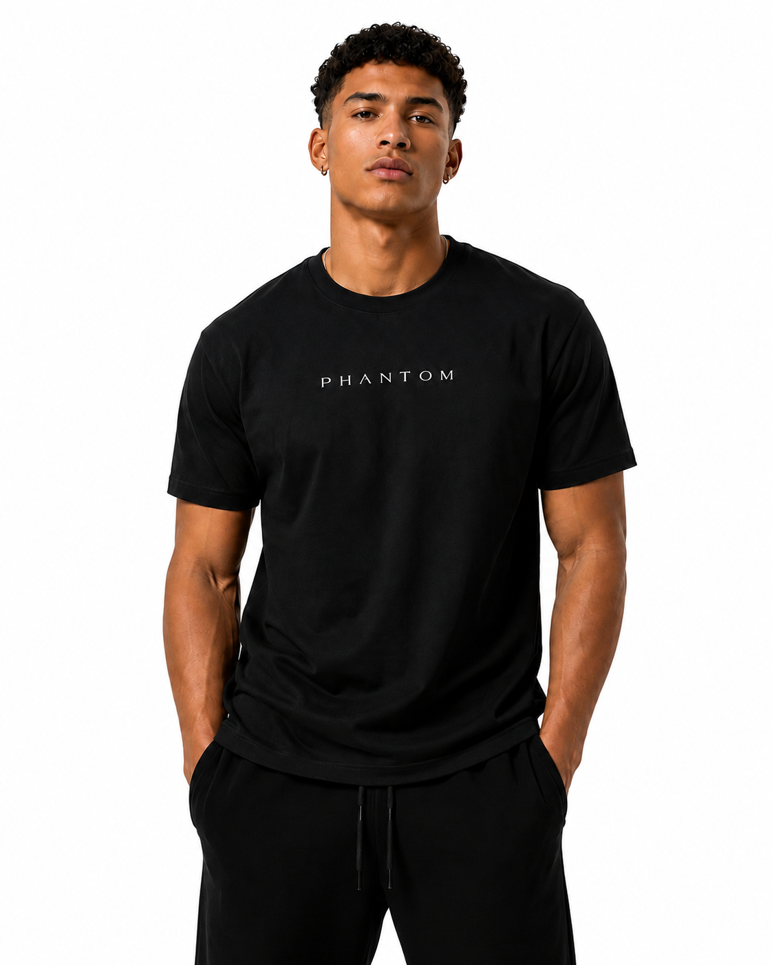 PHANTOM Sparring Club Tee Boxing Inspired Streetwear Tee side view